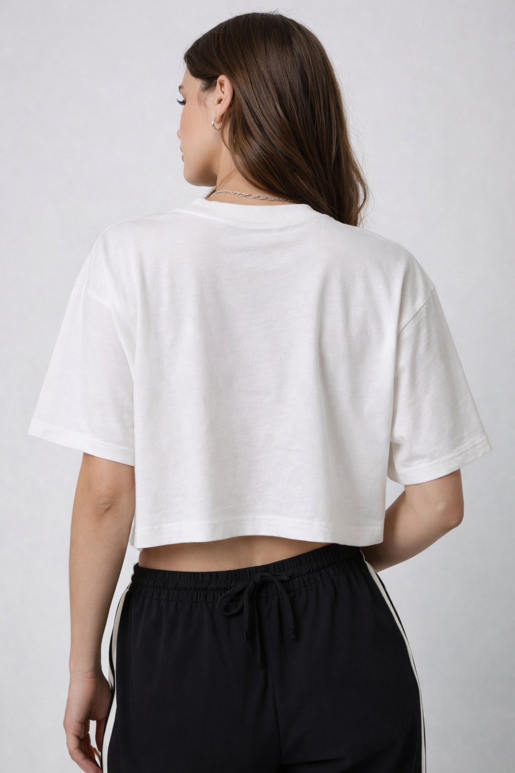 Stay Wild White Boxy Tee