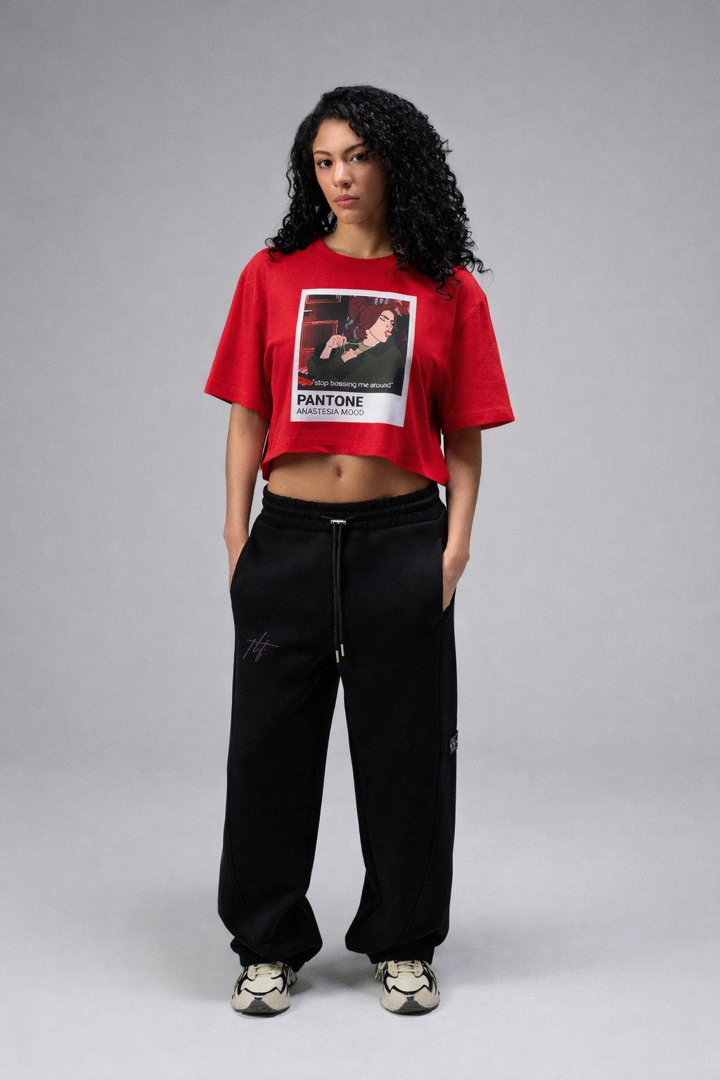 Anastesia Red Boxy Tee