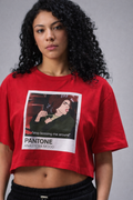 Anastesia Red Boxy Tee