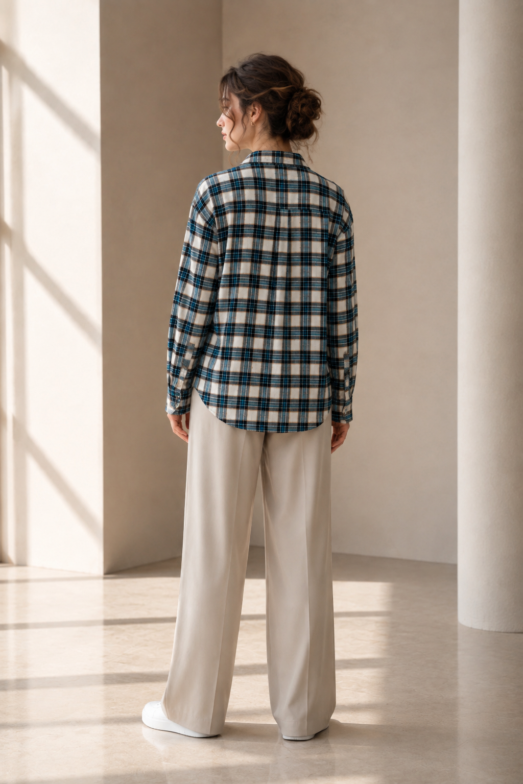 Green Check Shirt
