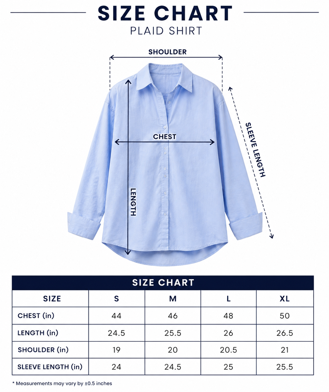 Blue Oxford Shirt